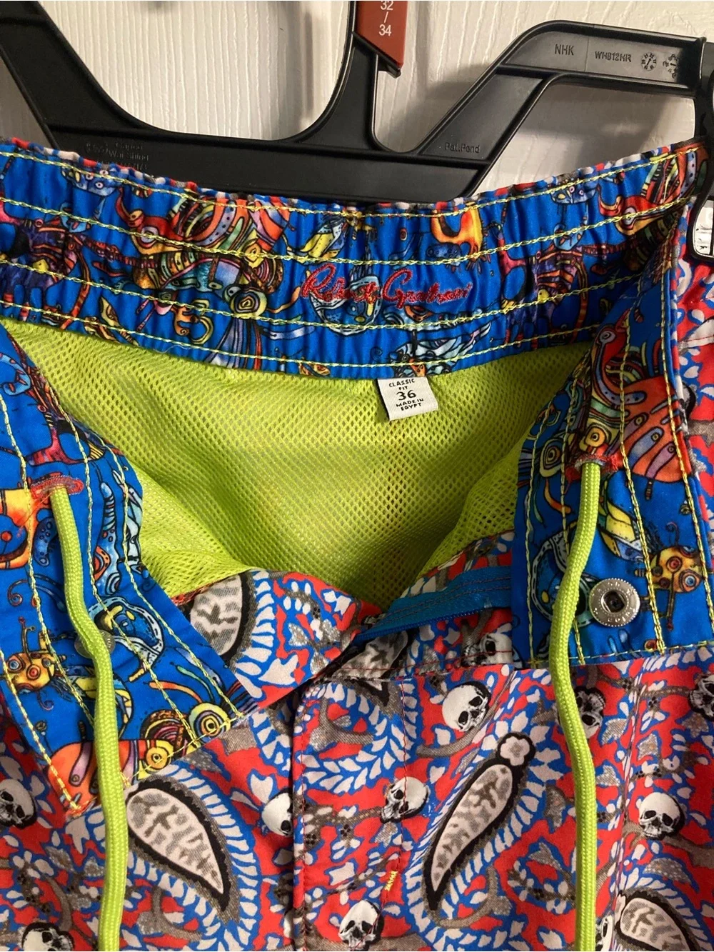 Robert Graham vibrant paisley